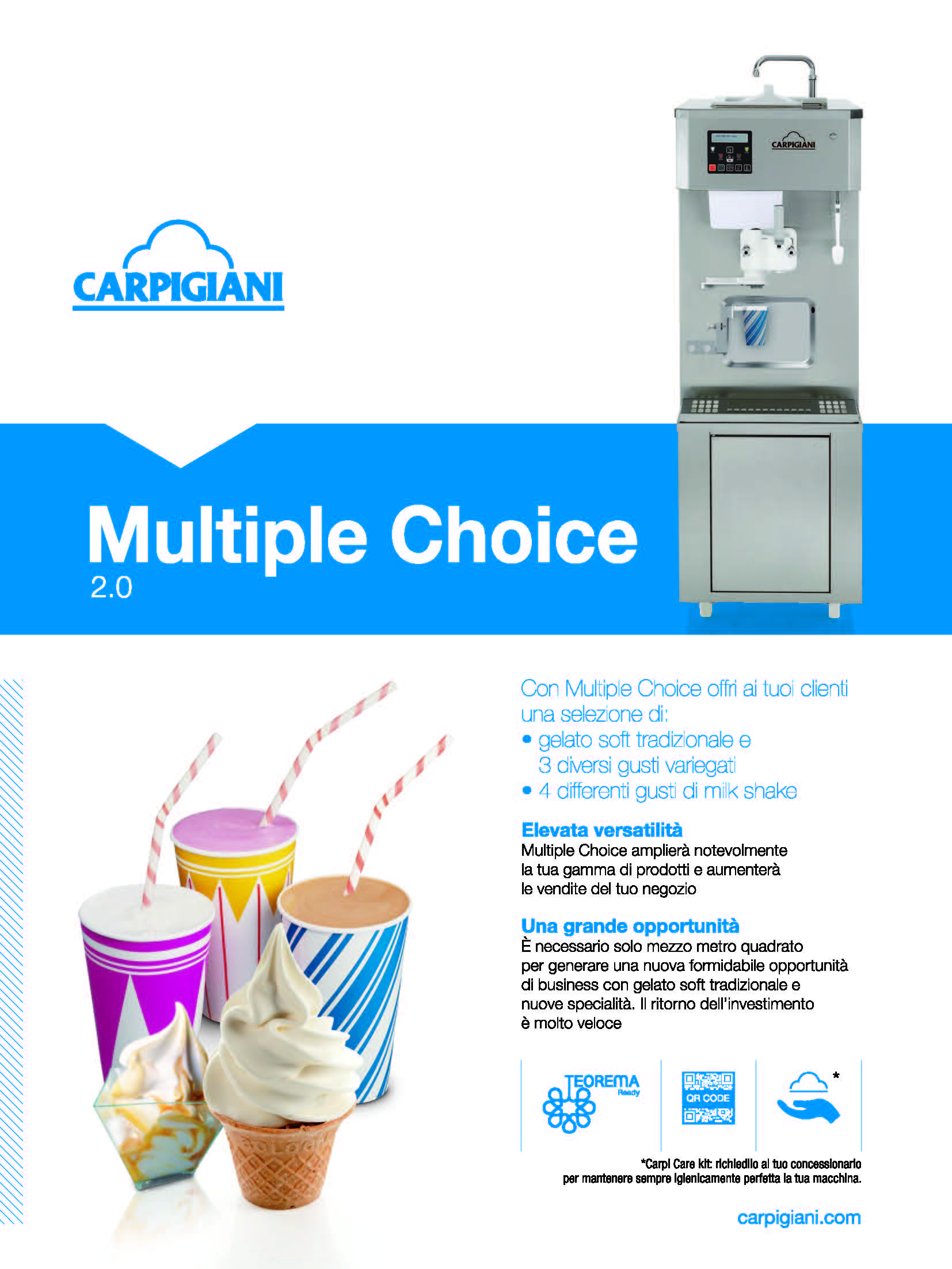 Carpigiani – Multiple Choice