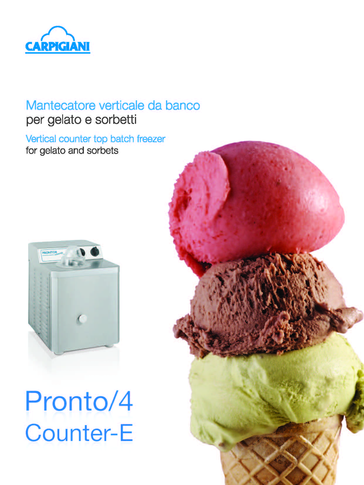 Carpigiani – Pronto 4 Counter E