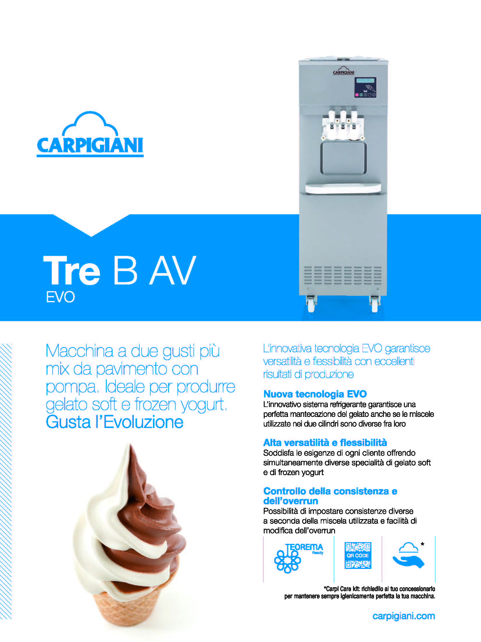 Carpigiani – Tre B AV EVO