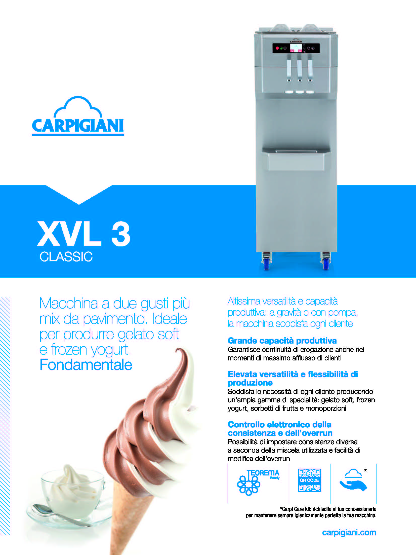 Carpigiani – XVL 3 CLASSIC