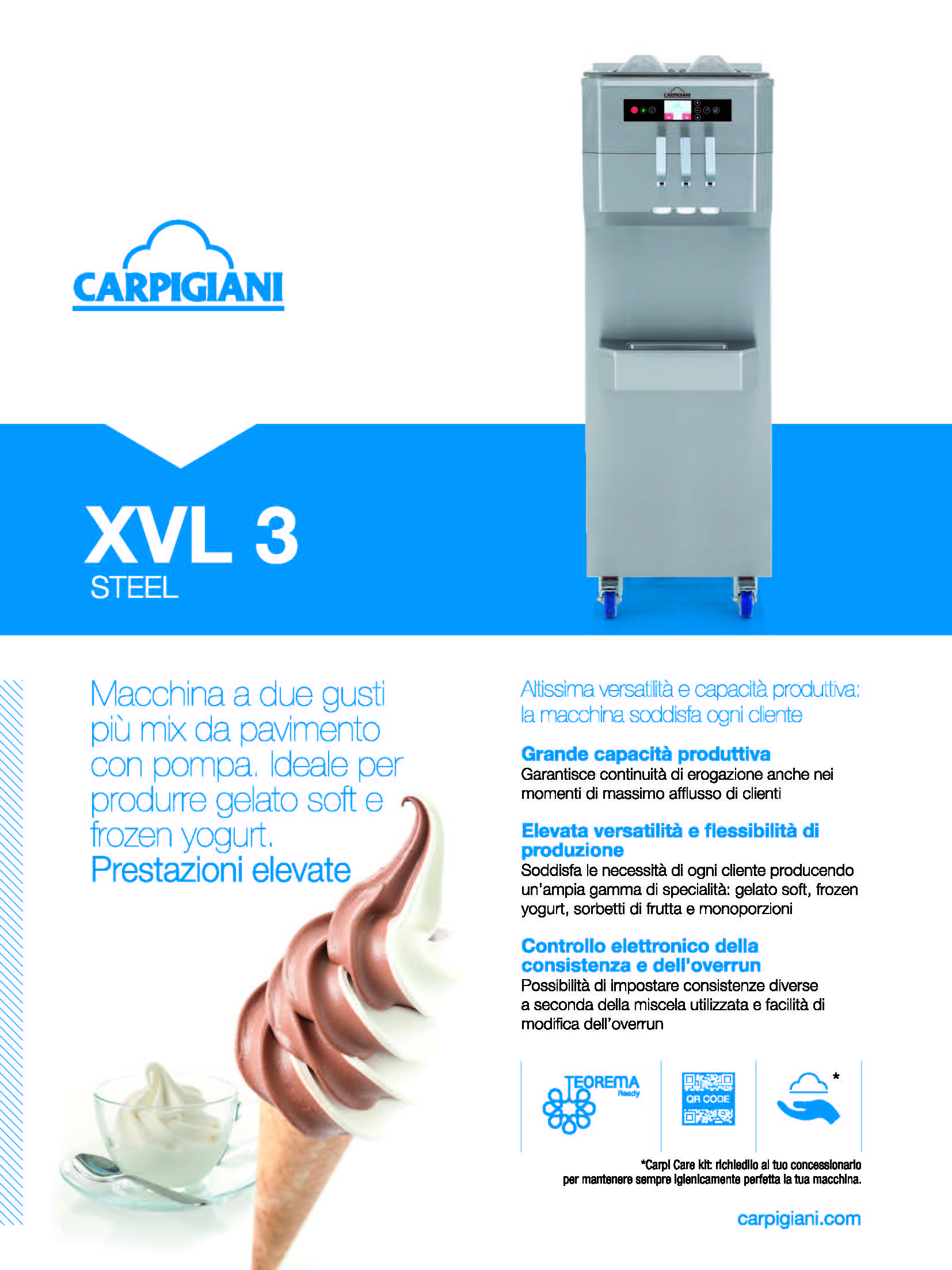 Carpigiani – XVL 3 STEEL
